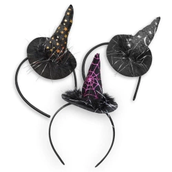 Kapelusik czarownicy na opasce MIX - Arpex