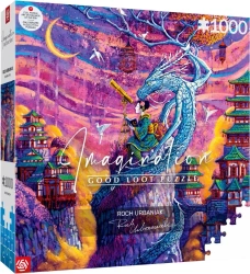 Puzzle 1000 Roch Urbaniak Sakura i Ryu - Good Loot