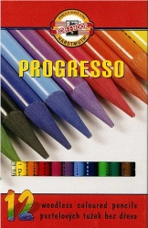 Kredki Progresso 12 kolorów - Koh-I-Noor