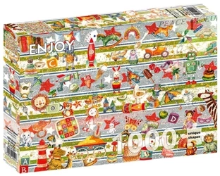 Puzzle 1000 Kraina zabawek - Enjoy