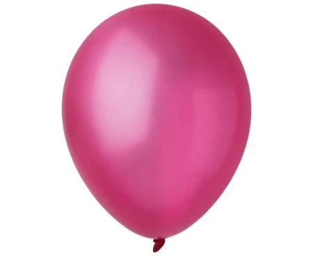 Balony Decomex metallic Fuchsia 100szt - Godan