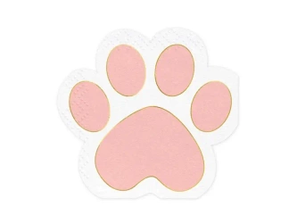 Serwetki łapki 15,5x14,5cm 12szt - PartyDeco