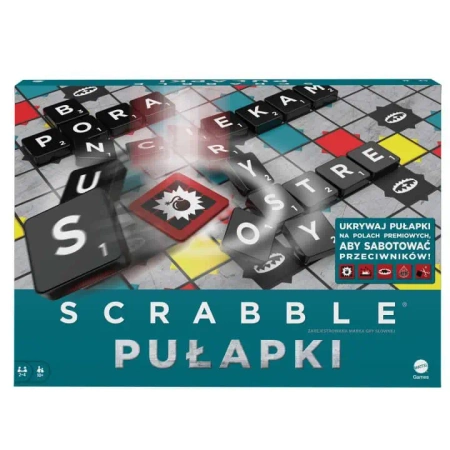 Gra Scrabble Pułapki - Produkty Licencyjne-różne