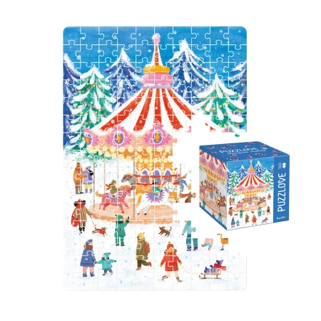 Puzzlove CzuCzu Zimowa radość 150el - CzuCzu