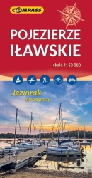 Mapa turystyczna - Pojezierze Iławskie - praca zbiorowa