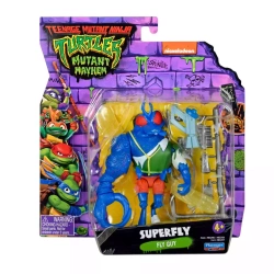 WOJOWNICZE ŻÓŁWIE NINJA Movie Mutant Mayhem Baxter Fly podstawowa figurka akcji, figurka, 10 cm