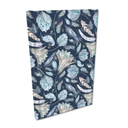 Notes A5 Soft Touch kratka 80g Kwiaty Boho - Bee-bee