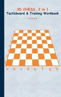 3D Chess 2 in 1 Tacticboard and Training Book - Theo von Taane
