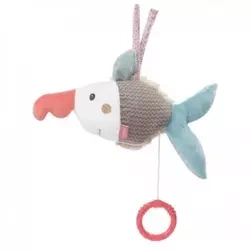 Maskotka z pozytywką Ryba Piła 24 cm - BabyFehn