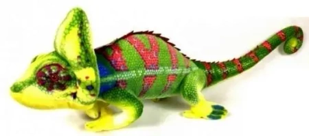 Kameleon zielony 85cm - Dubi