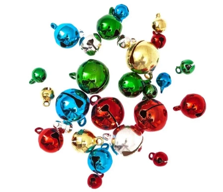 Dzwoneczki metalowe basic 26szt - Dalprint dpCraft