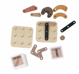 Drewniana zabawka manualna - Łącz i rysuj - Egmont Toys