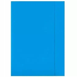 Teczki Lakierowane Na Gumkę A4 Bantex Jasnoniebieskie