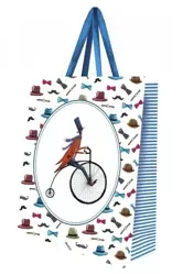 Torebka ozdobna duża Rower retro - Cozywood