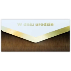 Karnet-koperta W dniu urodzin - Trend