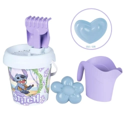 Smoby Wiaderko Stitch z Akcesoriami 17cm