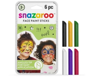 Kredki do malowania twarzy 6szt - Godan