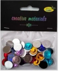 Kółka akrylowe ozdobne 14mm 15g - Galeria Hobby