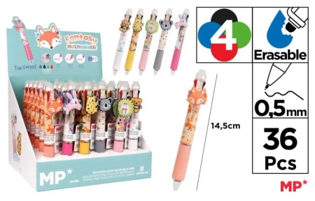 Długopis ścieralny 4-kolorowy Królik... (36szt) - MP Main Paper