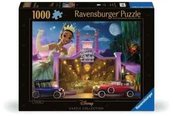 Puzzle 1000 Zamki Disneya Tiana - Ravensburger