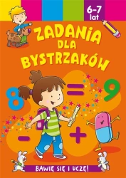 Zadania dla bystrzaków 6-7 lat - praca zbioroqa