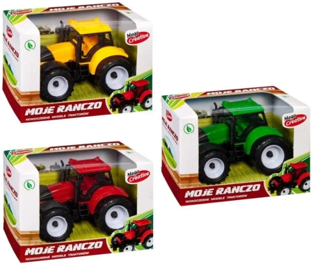 Traktor. Moje ranczo. Polska wersja. Mega creative 382263. Różne kolory