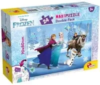 Puzzle dwustronne Maxi Kraina Lodu 24 - Lisciani