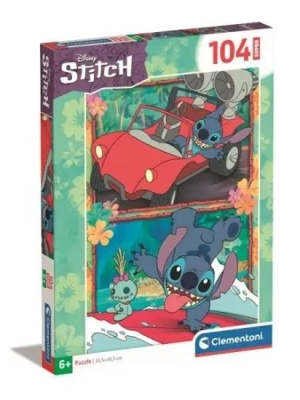 Puzzle 104 Super Kolor Stitch - Clementoni