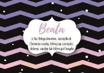 Magnes Imiona - Beata - Szaron