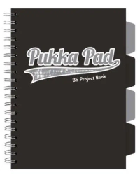 Kołozeszyt Pukka Pad B5 Project Book Black & Grey czarny - Pukka Pads
