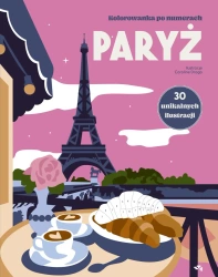 Paryż. Kolorowanka po numerach - Caroline Drogo