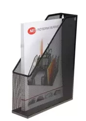 Pojemnik na czasopisma czarny - NET