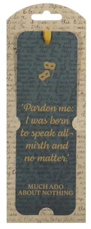Szekspir Zakładka papierowa - Wiele hałasu o nic - Half Moon Bay