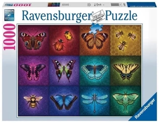 Puzzle 1000 Piękne skrzydlate owady - Ravensburger