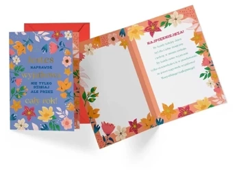 Karnet B6 PR-405 Jesteś naprawdę wyjątkowa - Kukartka