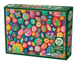 Puzzle 1000 Kanadyjskie kamienie Południowy zachód 113089 - Cobble Hill