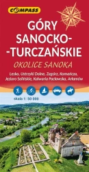 Mapa - Góry Sanocko-Turczańskie 1:50 000 - praca zbiorowa