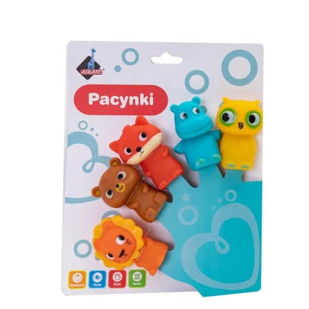 Pacynki na palce zwierzątka - Askato