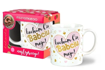 Kubek Premium Q Babcia - Kukartka