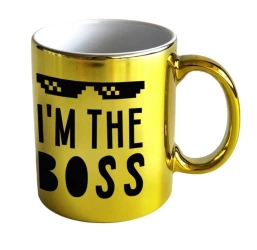 Kubek ON-005 I'm the boss - Kukartka