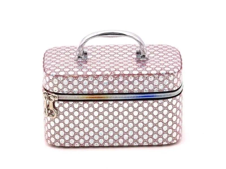 Kuferek S z lusterkiem na zamek 19x11x10cm - ADAR