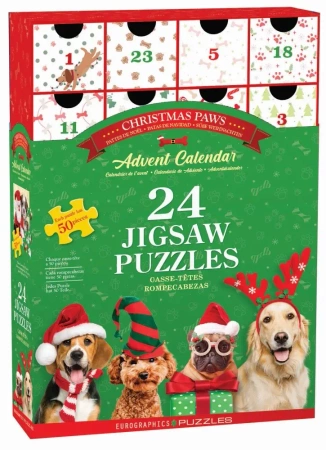 Kalendarz adwentowy Teile Christmas Paws 8924-5921 - Eurographics