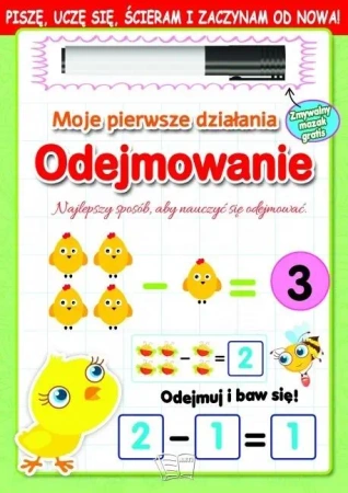 Moje pierwsze działania. Odejmowanie - praca zbiorowa