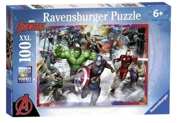 Puzzle 100 Avengers Zgromadzenie XXL - Ravensburger