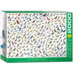Puzzle 2000 The World of Birds 8220-0821 - Eurographics