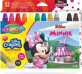 Kredki żelowe wykręcane Minnie Colorino Kids 12 kolorów - PATIO