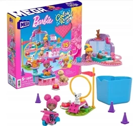 Barbie Mega Klocki Trening i pielęgnacja zwierząt - Mattel