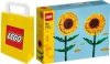 LEGO MERCHANDISE 40524 SŁONECZNIKI + LEGO TORBA PREZENTOWA MAŁA 6315786
