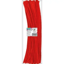 Druciki dekoracyjne 0,6x30cm czerwone 50szt - Titanum