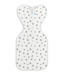 Otulacz Swaddle UP - rozmiar S - biały, gwiazdy ETAP1 -  0.2 TOG Original